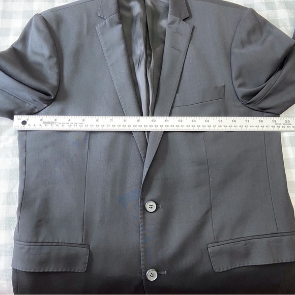 Tiger of Sweden black blazer Norden suit blazer 48 and Oxford pants 30 pure wool - Picture 9 of 16